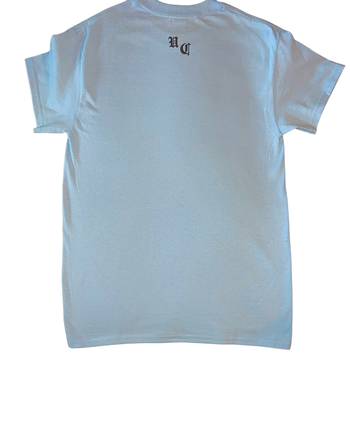 Uniquely censored logo tee