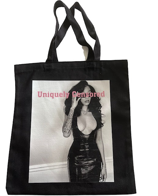 BE You-nique Canvas tote bags