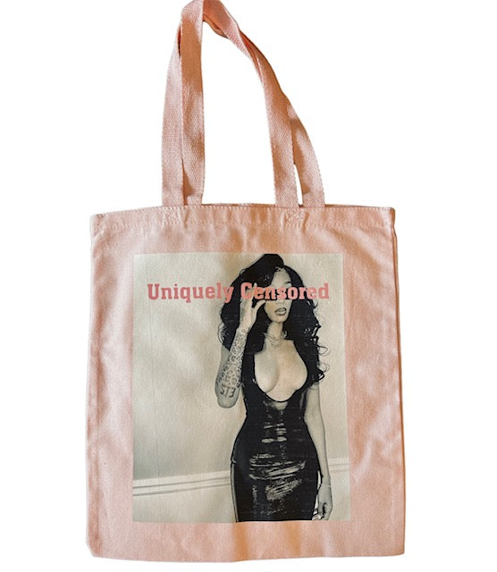 BE You-nique Canvas tote bags